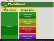 Tablet Screenshot of panagrama.org